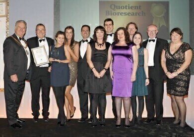 

Hat Trick for Quotient Bioresearch at the East Cambridgeshire Business Awards
 