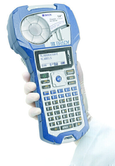New BMP™21-LAB Label Printer identifies every sample - you´ll never use a pen again
