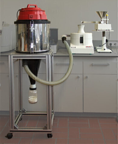 Variable Speed Rotor Mill suitable for Fine Grinding of Temperature-Sensitive Samples 
