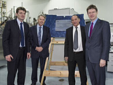 Minister Opens Composite Material Facility
