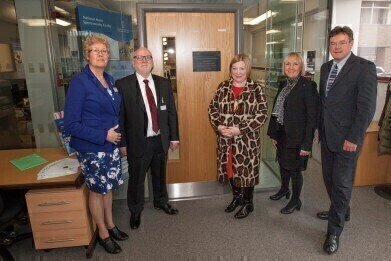 Science Minister Opens Refurbished MS Facility at Swansea

