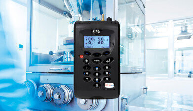 Portable gas analyser offers accurate and repeatable atmospheric readings of laboratory incubators