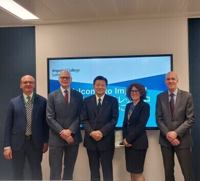 Japanese delegation visits Imperial’s business and research innovation communities
