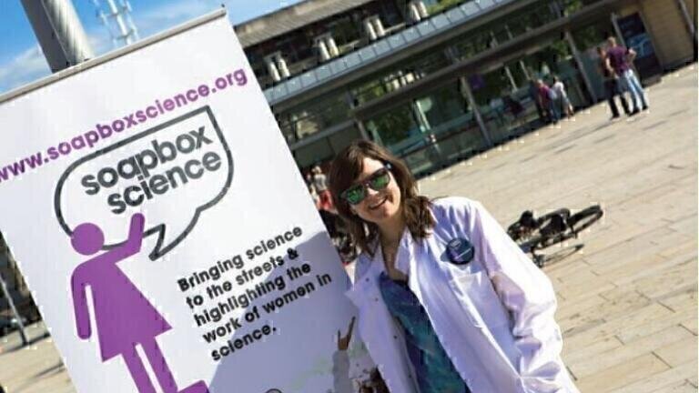 Soapbox Science - Bringing Female Scientists to the Streets
