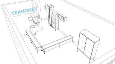 Planning a laboratory with hygiene in mind