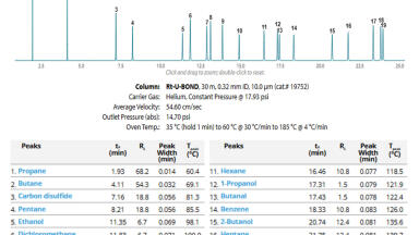 Advancements in predicting separations of volatiles in Gas Chromatography Applications by using free available internet tools saving a lot of development time