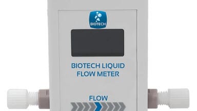 Optimising the performance of peristaltic pumps by using data from a high-resolution liquid flow meter