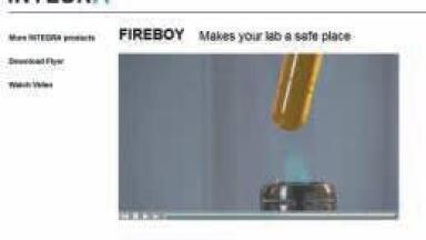 Video Demonstrates Safety-Certified Bunsen Burner