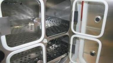 BINDER CB 53 with Divided Inner Glass Door