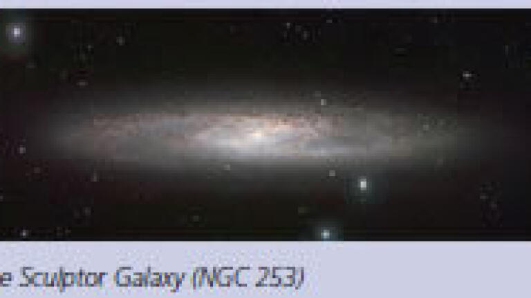 UK-Designed and Built VISTA Telescope Views the Sculptor Galaxy
