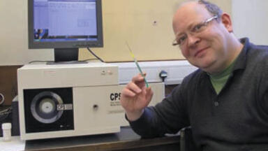 CPS Disc Centrifuge Chosen to Monitor Coating Thickness of Nanoscale Drug Delivery Vehicles
