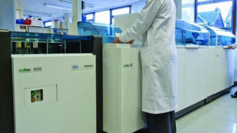 Serum Work Area Offers Access to Faster Testing