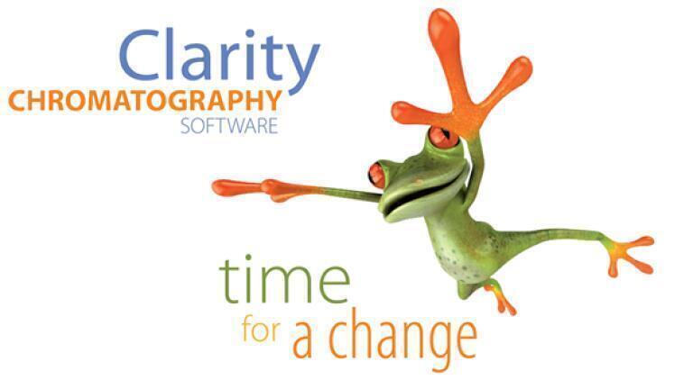 Time for change – Clarity Chromatography Software