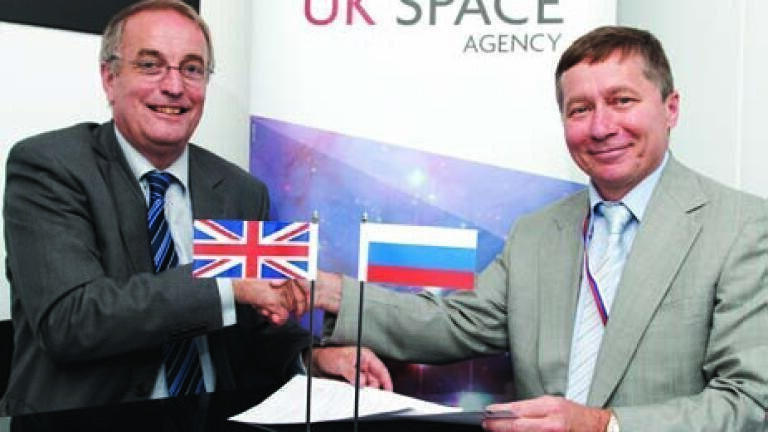Historic space deal between UK and Russia