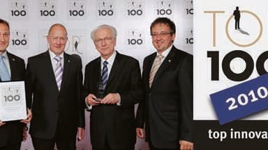 Once More One of the Best – Huber is Again Awarded the TOP 100 Seal for Innovation!