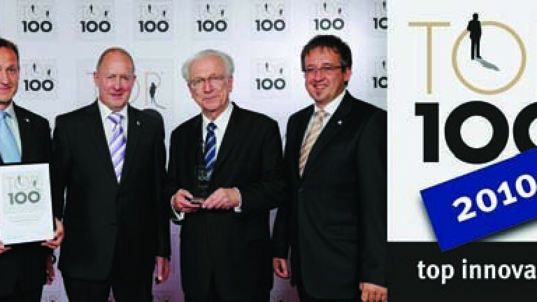 Once More One of the Best – Huber is Again Awarded the TOP 100 Seal for Innovation!
