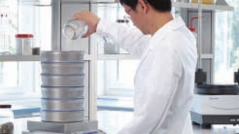 Easy Handling Sieve Analysis