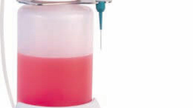 Safe Aspiration of Liquid Waste