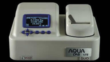 One Instrument For Water Activity and Moisture Content