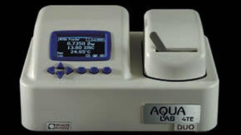 One Instrument For Water Activity and Moisture Content