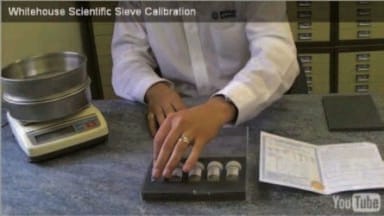 Calibrate Your Sieve in Two Minutes: New Whitehouse Scientific Video Explains How