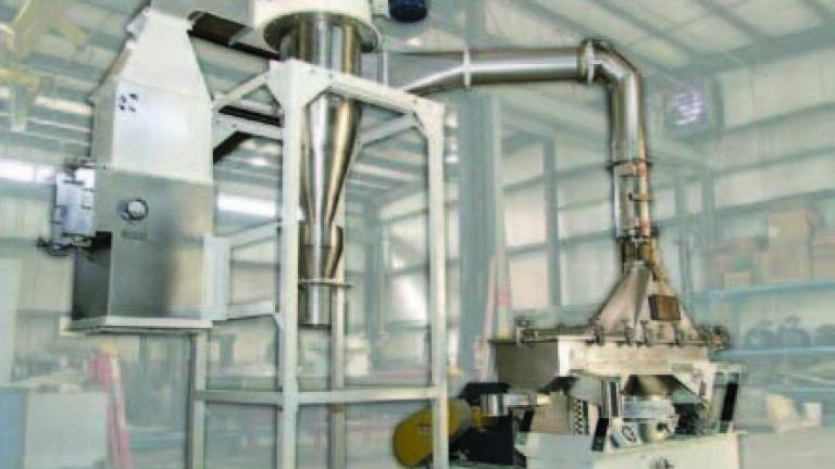 New Lab-sized, Sanitary Dryer-Classifier in One, Quiet Unit