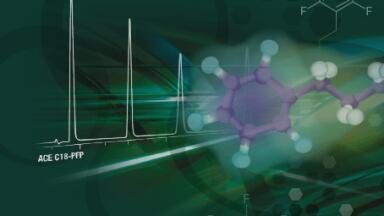 NEW ACE® C18-PFP - a unique C18 bonded HPLC column with the extra selectivity of a pentafluorophenyl (PFP) phase