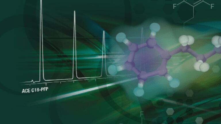 NEW ACE® C18-PFP - a unique C18 bonded HPLC column with the extra selectivity of a pentafluorophenyl (PFP) phase
