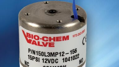 Chemically Inert Solenoid Isolation Valves Maintain High Flow Rate