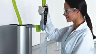 Low Volume Ultrapure Water from a Single Innovative System