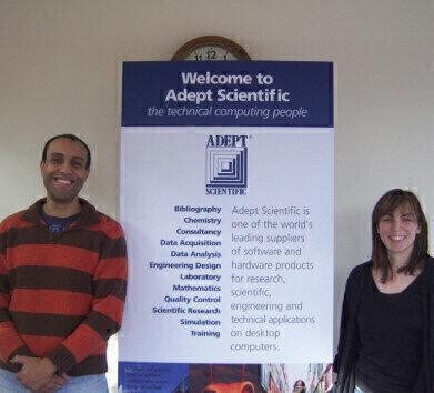 Two New Data Acquisition Staff for Adept Scientific