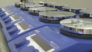 Integrated Safety in the Lab The magnetic stirrer RCT basic safety control sets new standards