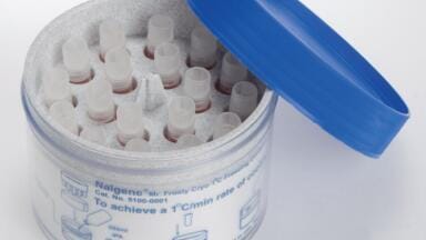 Freezing Containers Now Accommodate Larger Tube Sizes