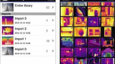 Thermal Imaging Camera App for the iPad, iPod Touch, or iPhone