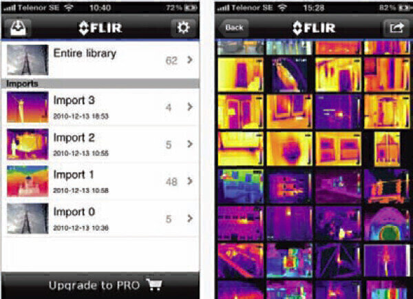FLIR Tools App Thermal Analysis and Reporting (Mobile)