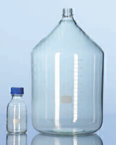 Duran GL 45 Laboratory Glass Bottles are Now Available in 150, 750 and 3,500 ml Sizes, Completing a Unique Product Range From 25 to 20,000 ml