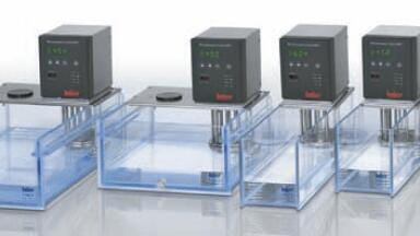 Improved Low Cost Heating Bath Thermostats for Temperature Control in the Laboratory