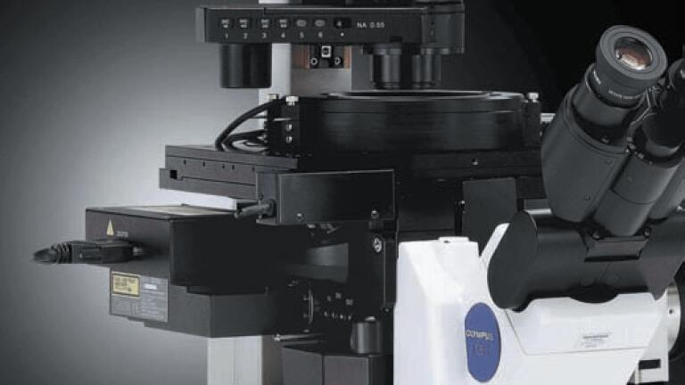 Inverted Microscope Keeps Users Focused on their Research