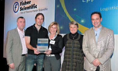 Eppendorf wins 2010 Fisher Scientific Logistics Award