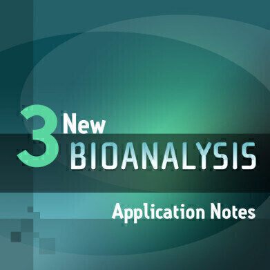 Dowload the latest Bioanalysis application  notes just released by Waters