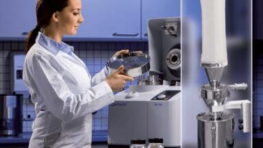 Versatile Ultra Centrifugal Mill with New Cyclone