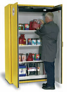 A Smart Wing-Door Safety- Storage Cabinet with Ergonomic Features
