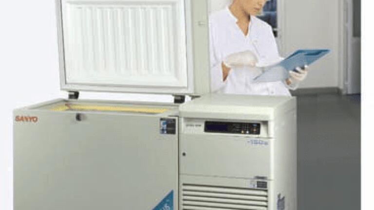 High Capacity –150ºC Freezer Outperforms Liquid Nitrogen Systems