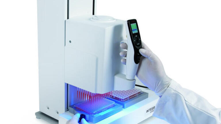 96-Channel Handheld Electronic Pipette