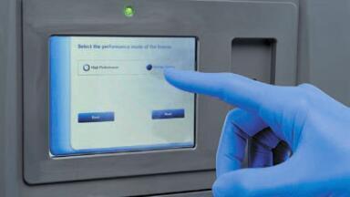 Choose High-Performance or Energy-Savings Mode