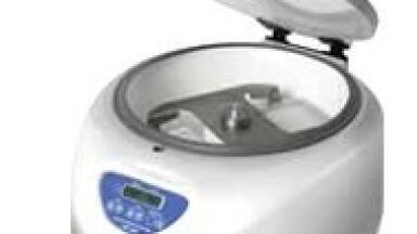 New - Low Speed Benchtop Centrifuge with Interchangeable Metal Rotors