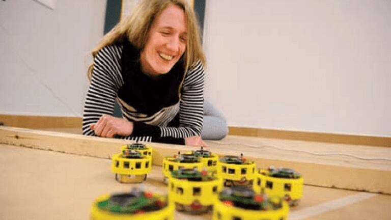 York Robots Swarm at Official Opening