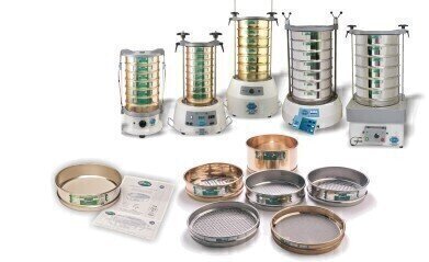 The world's finest sieves... have a shaker to match
