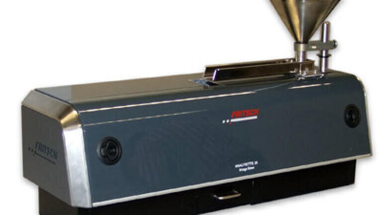 FRITSCH Particle Sizing with the NEW ANALYSETTE 28 with Digital Image Analysis  
