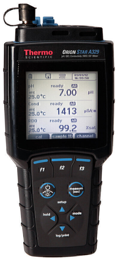 New Thermo Scientific Orion Star A329 Multiparameter pH/ISE/Conductivity/RDO/DO Portable Meter  